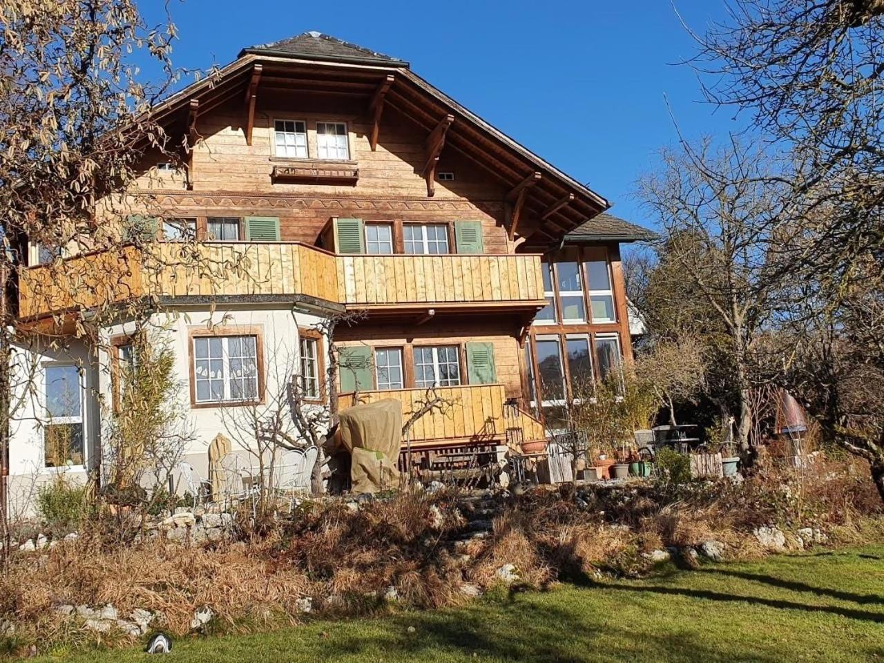 Ferienwohnung In Der Gartenstadt, Liebefeld Bern מראה חיצוני תמונה